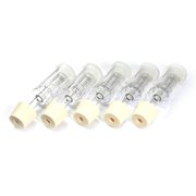 (5 Pack) Three-Piece Airlock and Drilled #6 Stopper