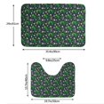 thumbnail image 3 of Xecao Dinosaur and Bone 2-Piece Vintage Seamless Anti-Skid Mat Set, featuring a stylish pattern for a safe and elegant toilet rug experience, 3 of 6