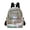 Cute Kitten in Flower Basket, variant on JIALIOU Mini Backpack Purse for Women Quilted Casual Daypack Small Travel Shoulder Bag, Gray Cat Hiding under Blanket