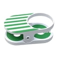thumbnail image 2 of Soporte para botellas y tazas de silla de escritorio, soporte para tazas de silla de playa con abrazadera Verde, 2 of 9