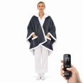 thumbnail image 3 of GARVEE 50“ x 60” Wearable Heated Blanket with Hood & Pockets, 10 Heat Settings, 3 of 8