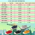 thumbnail image 6 of Kids Canvas Sneaker Toddler Boys Girls Slip On Tennis Shoes Lightweight Fashion Casual Running Shoe, 6 of 6