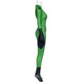 thumbnail image 5 of Women Shego Villain Style Jumpsuit Bodysuit with Gloves Party Outfit, 5 of 7