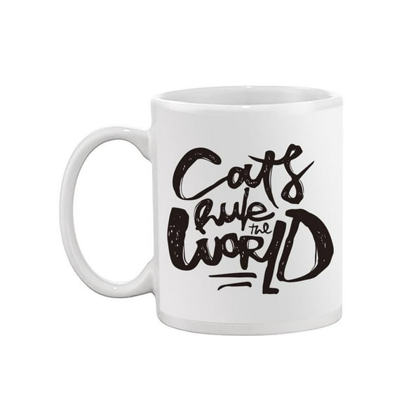 Cats Rule Quote Mug - Image by Shutterstock
