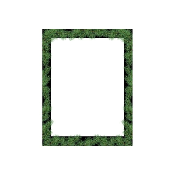 Great Papers! Christmas Pine Holiday Letterhead 8.5" x 11" 80/Sheets (2018009)