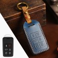 thumbnail image 1 of Car Key Fob Cover Case Protector For Volvo XC60 Car Key Case Fob Cover Crazy Horse Leather Handmade, 1 of 24