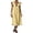 F-489Yellow, variant on ZHOGXU Womens Summer Dresses Flying Sleeve V Neck Solid Color Loose Fit Comfortable Bohemian Dress For Casual Daily Wear,White,S