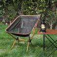 thumbnail image 4 of Silla Plegable Portátil Desmontable para Acampar Al Aire Libre, Silla de Playa, Pesca, Asiento Ultraligero para Viajes, Senderismo, Picnic, B, 4 of 7