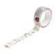 thumbnail image 3 of Washi, Cinta Adhesiva Decorativa de Papel Adhesiva de 15 Mm de Ancho, Adhesiva para Escribir para Manualidades de álbume 16 kusrkot Cinta adhesiva decorativa, 3 of 7