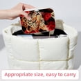 thumbnail image 6 of Rose Leopard Velvet Portable Jewelry Stand with Removable Compartment – Display Case, Organizer, and Gift, 6 of 7