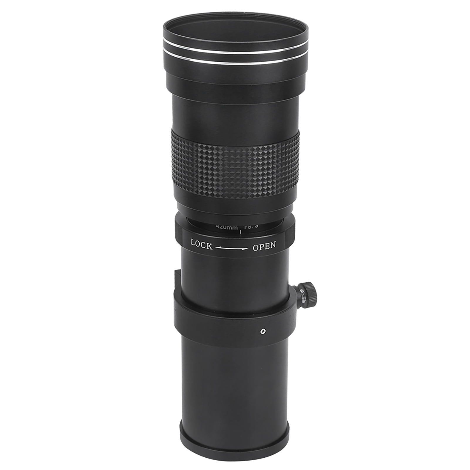 Manual Focusing Lens, Super Zoom Telephoto Lens, Durable F8.316 Manual