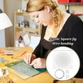 thumbnail image 6 of Wire Bending Jig Elements 12.65x12.65cm Square Acrylic Thread Winding Boards Floss Organizer With Metal Pegs for Jewelry Making Tools and Wrapping Supplies DIY, 6 of 9