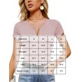 thumbnail image 3 of ZHENWEI Womens Short Sleeve Henley T Shirt Sexy Zipper V Neck Ribbed Knit Shirts Button Down Slim Fit Basic Summer Top, 3 of 9