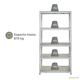 thumbnail image 4 of Estante Anaquel Organizador Laminado Stock & Lock 5 Niveles Color Blanco  Multiusos Ajustable, 4 of 7