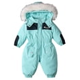 thumbnail image 1 of SILVERCELL 9M-3T Toddler Baby Girls Boys Winter One Piece Snowsuits Overalls Ski Suits Waterproof Coats Jackets Jumpsuits, 1 of 3