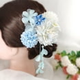 thumbnail image 1 of Silk Chrysanthemum Flower Accessory Set for Women and Girls for Chic Hair Styles, 1 of 11