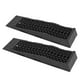 thumbnail image 2 of 2pcs 4,400lbs Capacity Low Profile Car Ramps Plastic Automotive Ramp for Oil Change Maintenance Black, 2 of 5
