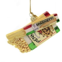 Kurt Adler Noble Gems Glass Pasta Boxes Ornament