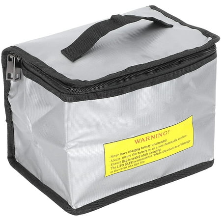 Lipo Battery Protective Bag, Portable Battery Safe Bag Flame Retardant ...