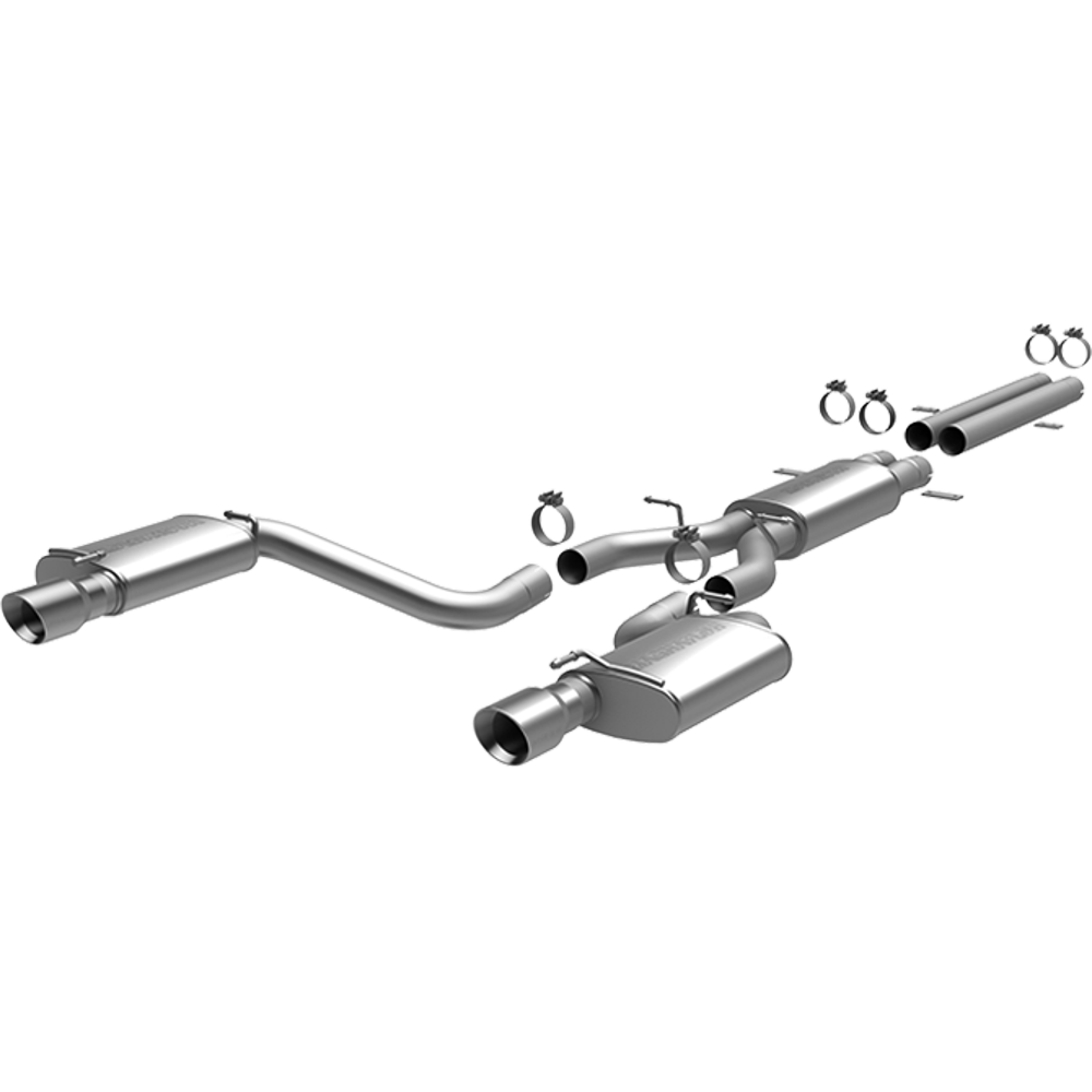 MagnaFlow 12 Chrysler 300C SRT8 Hemi Dual Split Rear Exit Stainless