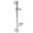 Silver, variant on HERFIER Shower Slide Bar Adjustable Handheld Shower Holder Wall Mount Shower Holder Bar with Soap Tray 18.86x3.34x2.36in
