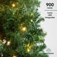 thumbnail image 3 of Árbol de Navidad Pino Artificial 2.10M Frondoso Con 300 Luces LED Verde Soporte de Metal Skygreen verde, 3 of 5