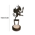 thumbnail image 4 of 1pc Funny Shadow Stand Halloween Funny Candlestick Desktop Halloween Gift Witch Devil Pumpkin Home Party Decor Atmosphere Props, 4 of 7