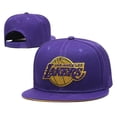 thumbnail image 1 of Nba baseball cap lakers men adjustable snapback hat, 1 of 5