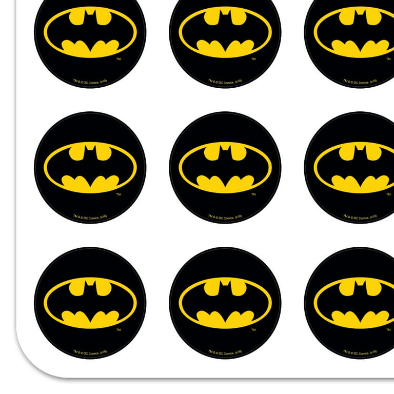 Batman Classic Bat Shield Logo Planner Calendar Scrapbooking Crafting  Stickers 