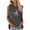 Dark Gray, variant on fartey Graphic Tank Tops for Women 4th of July American Flag Gnome Print Tees Loose Fit Crewneck Sleeveless Patriotic Vest Shirt