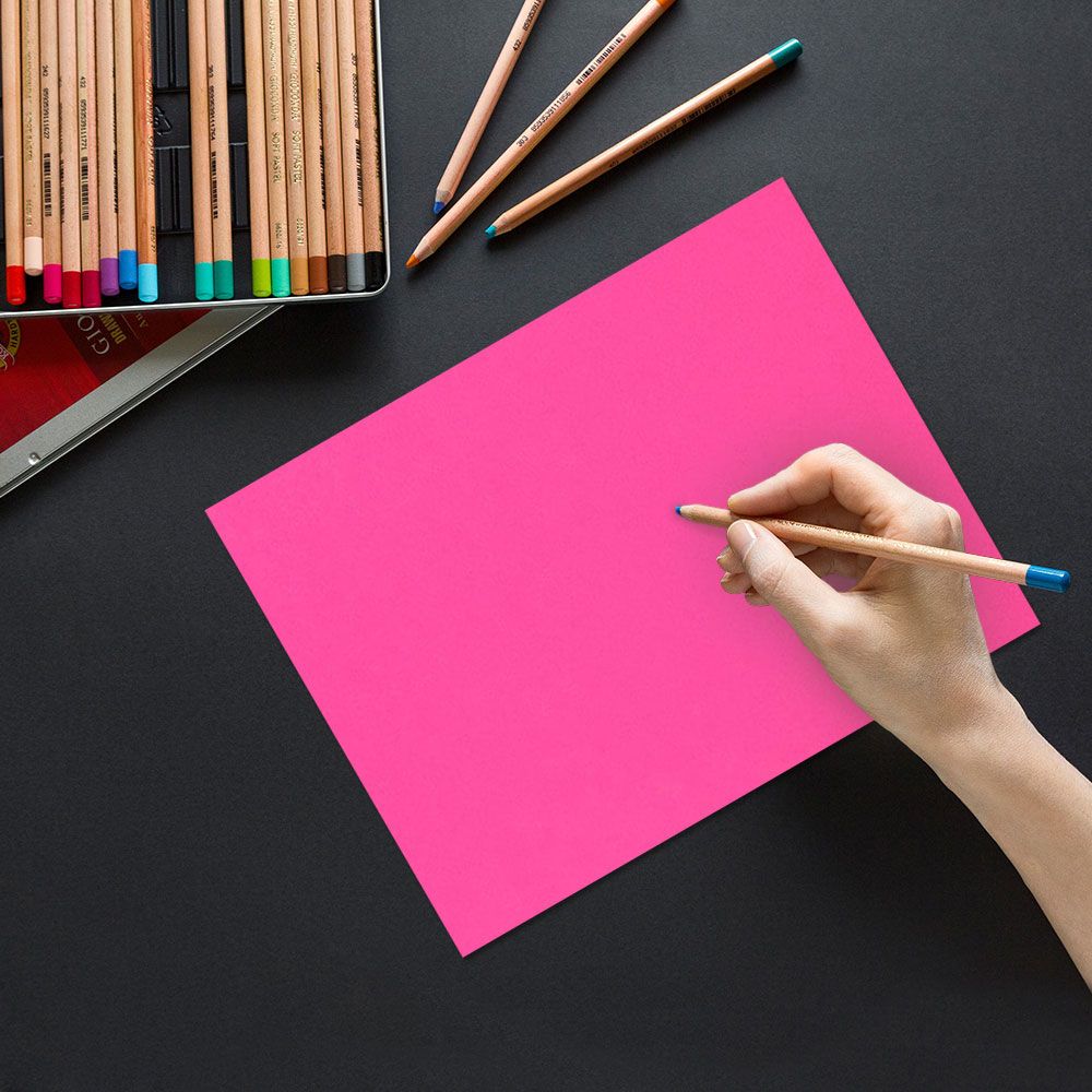 JAM Paper 8 1/2 x 11 Letter Paper, Fuchsia Pink, 32lb, 100 per Pack