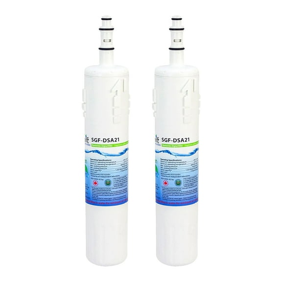 Swift Green Filters SGF-DSA21 Replacement Water Filter for Samsung DA29-00012A,DA29-00012B, DA61-00159A,EFF-6006A-8- 2 Pack