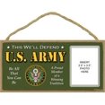 thumbnail image 1 of U.S. Army Wood Sign - 5"x10" Picture Plaque, 1 of 1