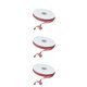 thumbnail image 4 of Inteprter Cinta de poliéster ampliamente para manualidades de bricolaje Cintas prácticas fáciles de usar y de moda para envolver regalos rojo Type1 NO1, 4 of 6