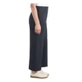 thumbnail image 2 of Hilary Radley Women's High Rise Cotton Stretch Wide Leg Pant with Pockets (US, Numeric, 8, Regular, Regular, Navy (Blue)), 2 of 4