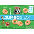 Kellogg's Apple Jacks Jumbo Snax Original Cereal Snacks, 5.4 oz Box, 12