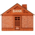 thumbnail image 1 of ORDDIART Compact Money Holder Box Wooden Coin Bank for Other Scenes 1Pcs, 1 of 7