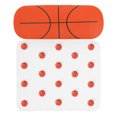 thumbnail image 3 of Estuche rígido para gafas para niños, soporte para gafas con divertido patrón de baloncesto, caja protectora para almacenamiento de gafas con paño de limpieza para niños, 3 of 5