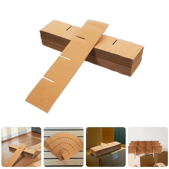 HOMEMAXS 48pcs Cardboard Packing Dividers for Moving Boxes Glassware Packing Divider Packing Supplies for Shipping and Moving