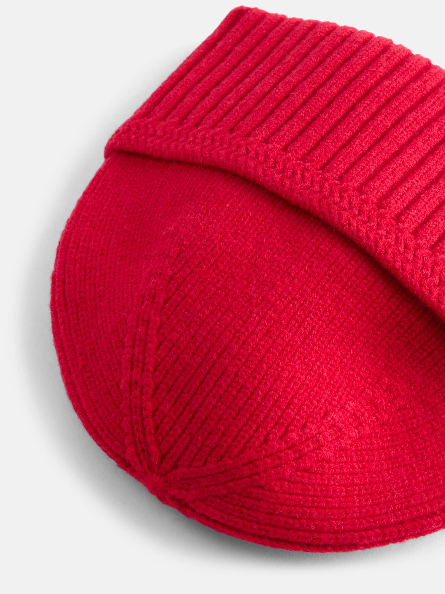 Scenario Women's Ribbed Beanie, Brilliant Red
