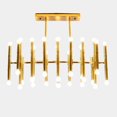thumbnail image 1 of Queen Gold Light Pendant Ceiling Lamp Light Sputnik Modern Linear Chandelier, 1 of 1
