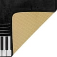 thumbnail image 6 of Coolnut Musical Instrument Kitchen Rugs 39"X20",Polyester Non Slip Cushioned Mats Antifatigue Comfort Floor Mat for Kitchen Washroom Bedroom, 6 of 7
