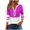 White #A, variant on AKOEE Polyester Long Sleeve T-Shirts Womens Half Zip Colorblock Striped Tshirts Spring Fall Winter Casual Tops (XL, White)