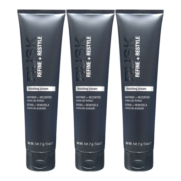 Rusk Refine + Restyle Finishing Cream 5 Oz (Pack of 3)