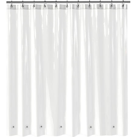 My Stunning Abode Peva Shower Curtain Liner With 6 Bottom