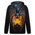 thumbnail image 3 of Pisexur Sweat à Capuche Confortable pour Hommes, Manches Longues, Mode avec Poches, Imprimé, Jaune, P, 3 of 3