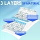 thumbnail image 5 of Vendaje adhesivo transparente vendaje impermeable vendajes adhesivos transparentes cinta elástica para tatuajes natación (3,94 pulgadas x 10,94 yardas), 5 of 5