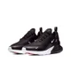 thumbnail image 3 of Nike Air Max 270 Zapatillas de running unisex de malla, amortiguación de impactos, antideslizantes, resistentes a la abrasión y con cámara de aire, color negro y blanco, 3 of 3