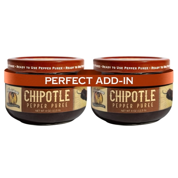 Louisiana Pepper Exchange 4oz Chipotle Pepper Puree Sauce, 2-Pack