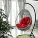 thumbnail image 4 of Swing Egg Chair Cushion Hangings Egg Chair Cushion 1 Seater Bench Cushion With Backrest For Indoor Outdoor Use(including -cn, 4 of 5